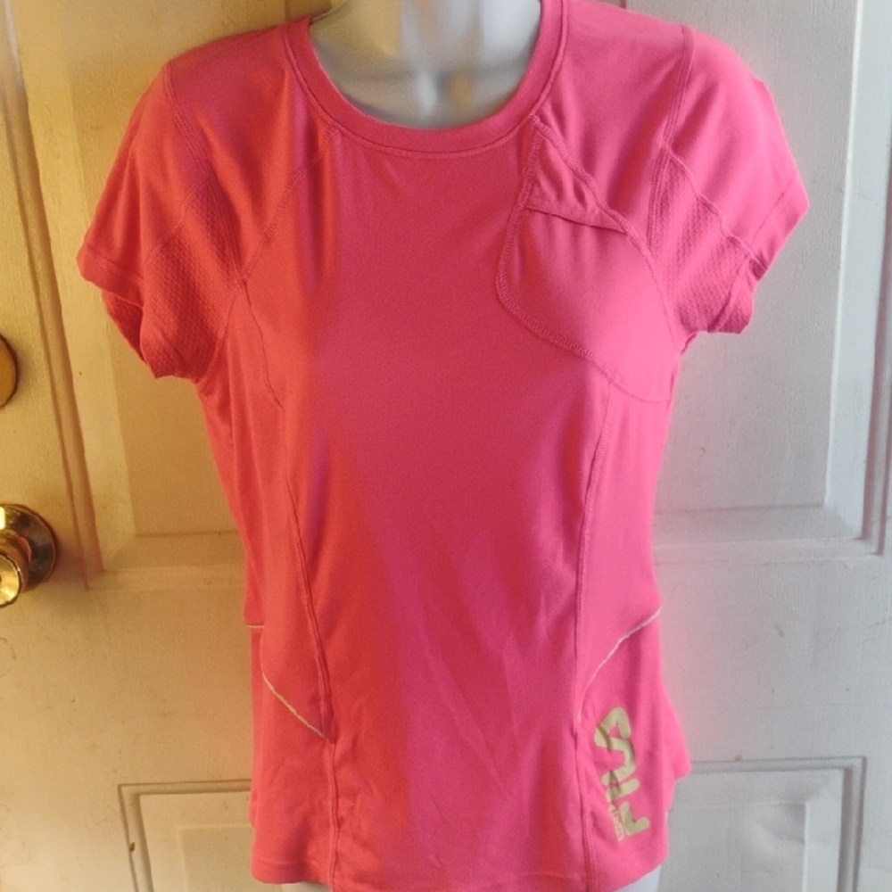 Fila Pink Short Sleeve Tee